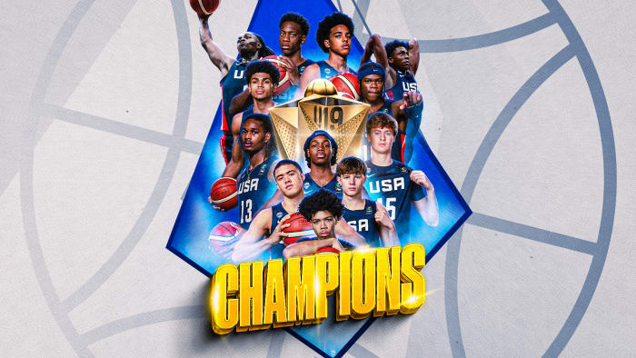 救赎！美国场均净胜39分重夺U19世青赛桂冠 明年状元大热斩获MVP