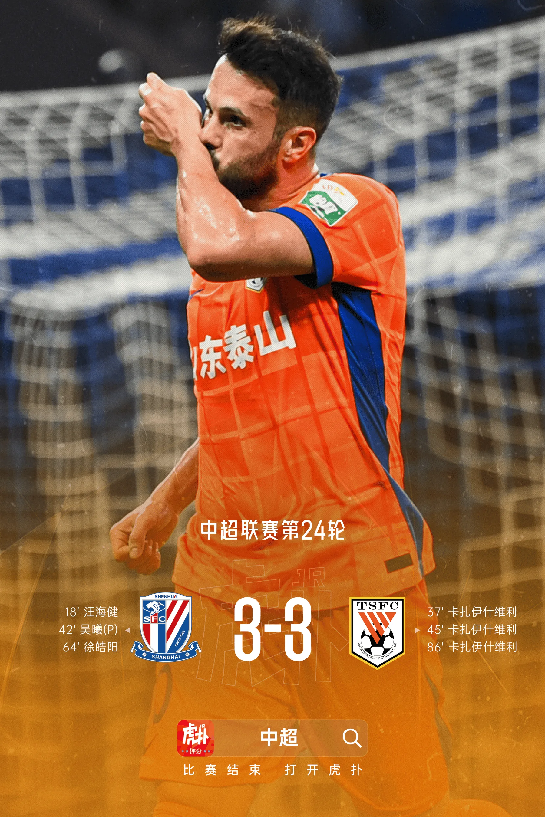 瓦科：我觉得自己表现还可以；球队现在最大变化是心态